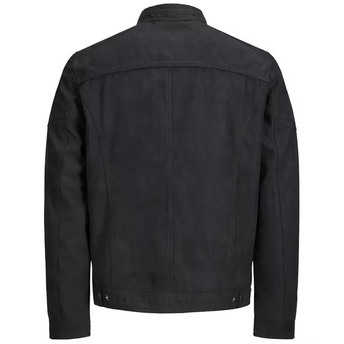 Jack & Jones JJEROCKY faux suede jacket, Jet black, large image number 2