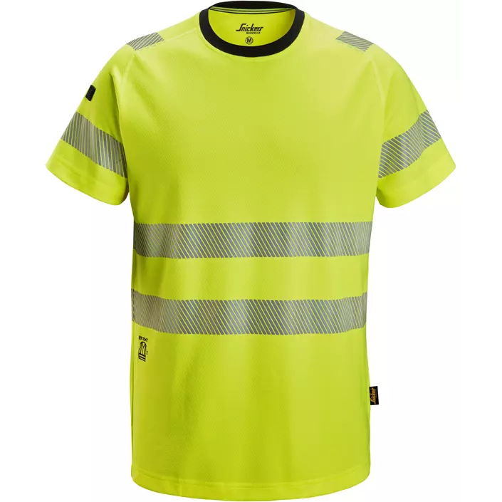 Snickers T-shirt 2539, Hi-Vis Yellow, large image number 0