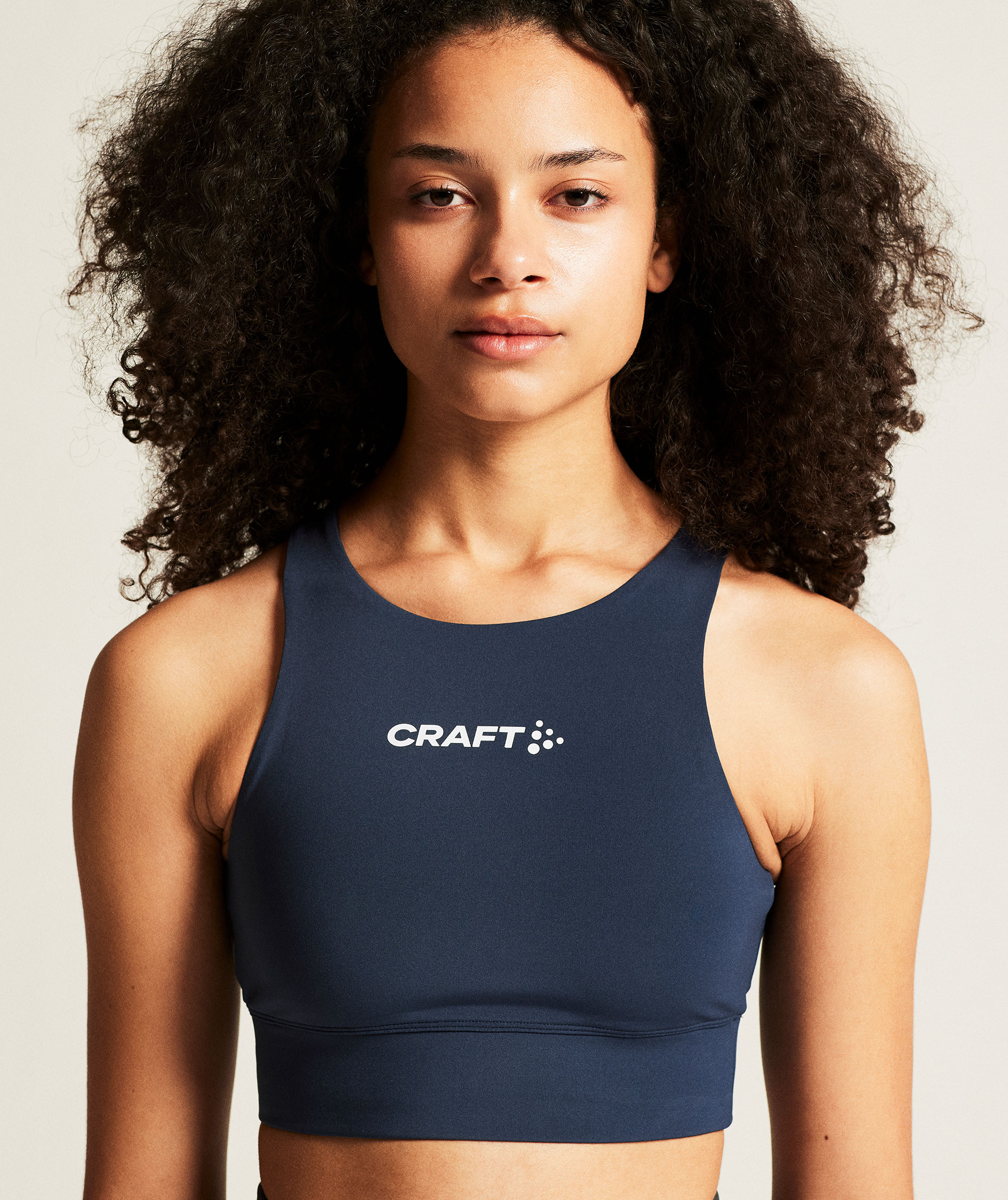 Craft Rush 2.0 dame sports BH, Navy, large image number 5