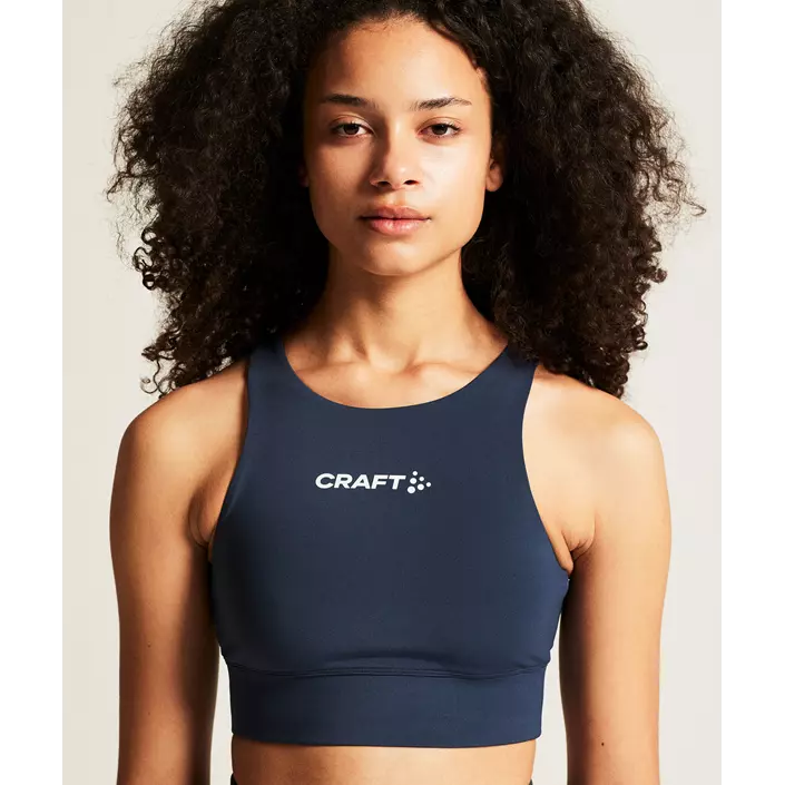 Craft Rush 2.0 women´s sports bra, Navy, large image number 5