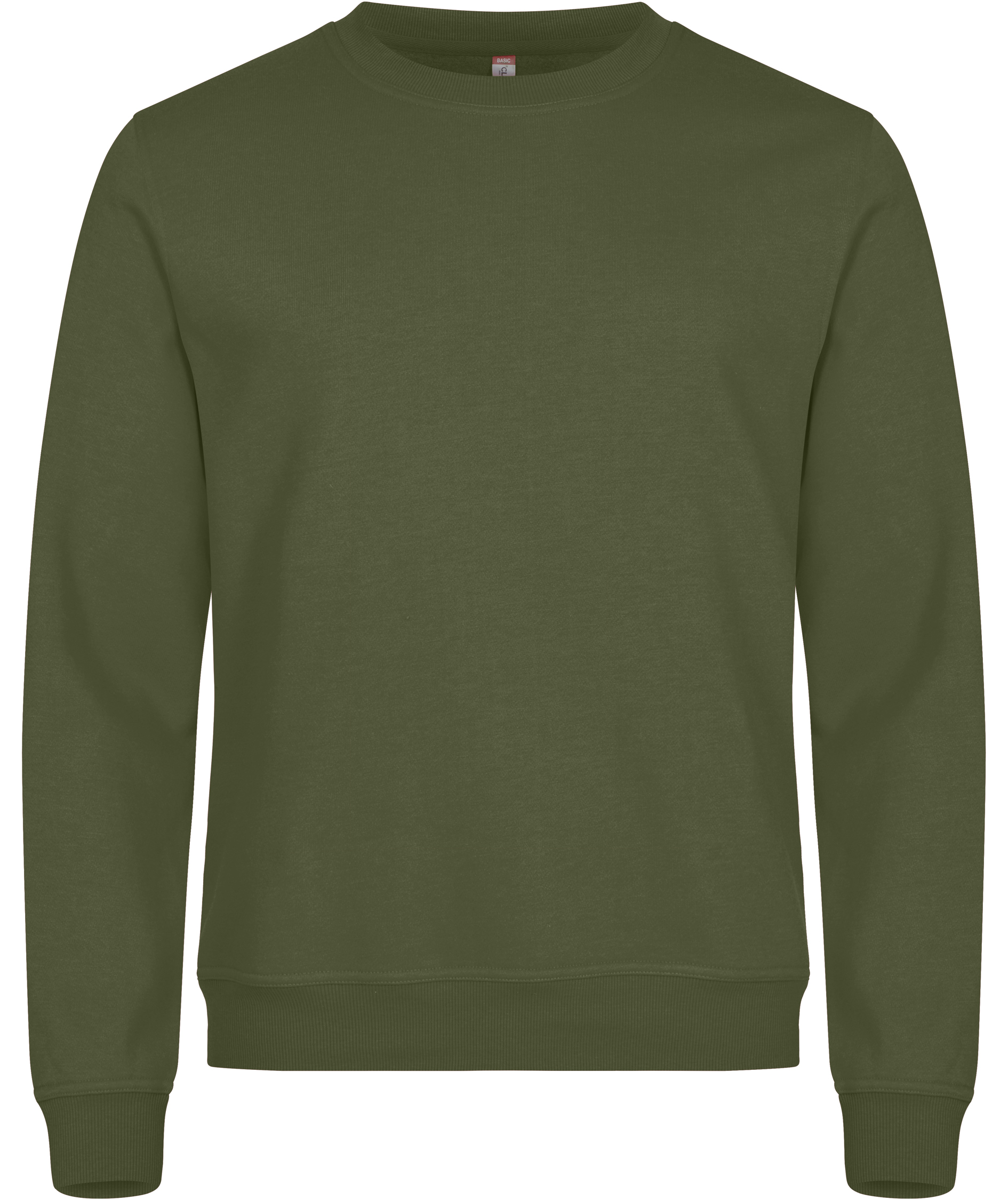 Clique Miami Roundneck sweatshirt, Mili. Green, Mili. Green, swatch