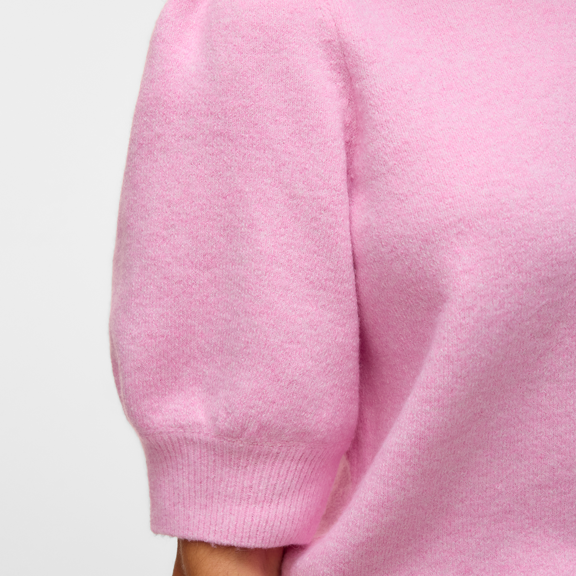 Vero Moda VMDOFFY kort&aelig;rmet dame striktr&oslash;je, Bonbon Melange, large image number 4