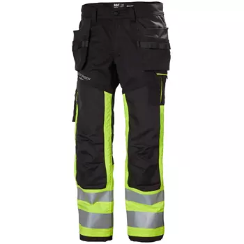 Helly Hansen Alna 2.0 craftsman trousers, Hi-vis yellow/charcoal