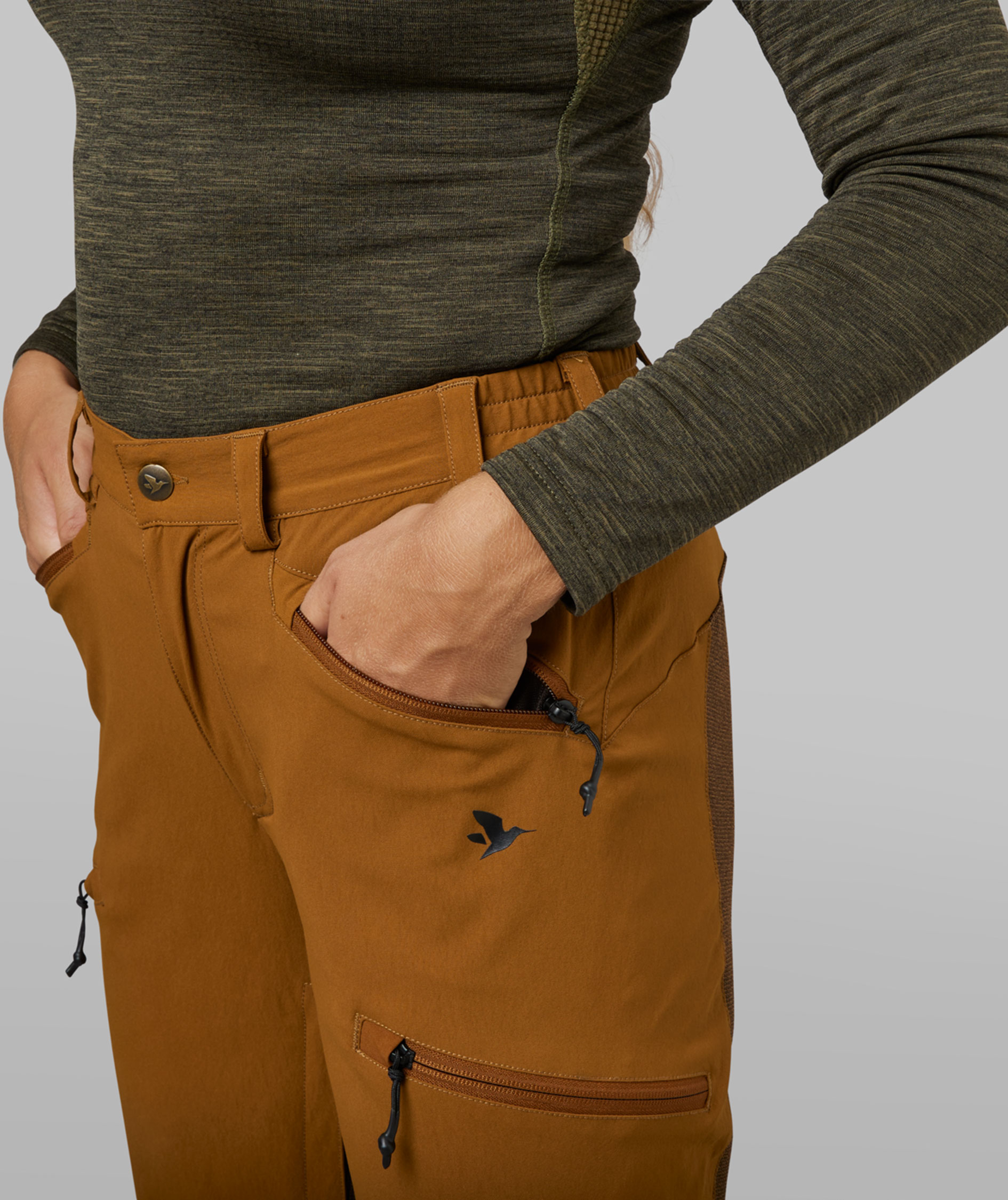 Seeland Larch membran damebukser, Burnt clay, large image number 4