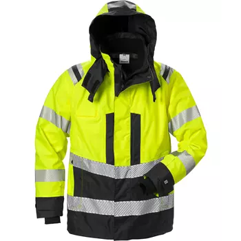 Fristads Airtech® shell jacket 4515, Hi-vis Yellow/Black