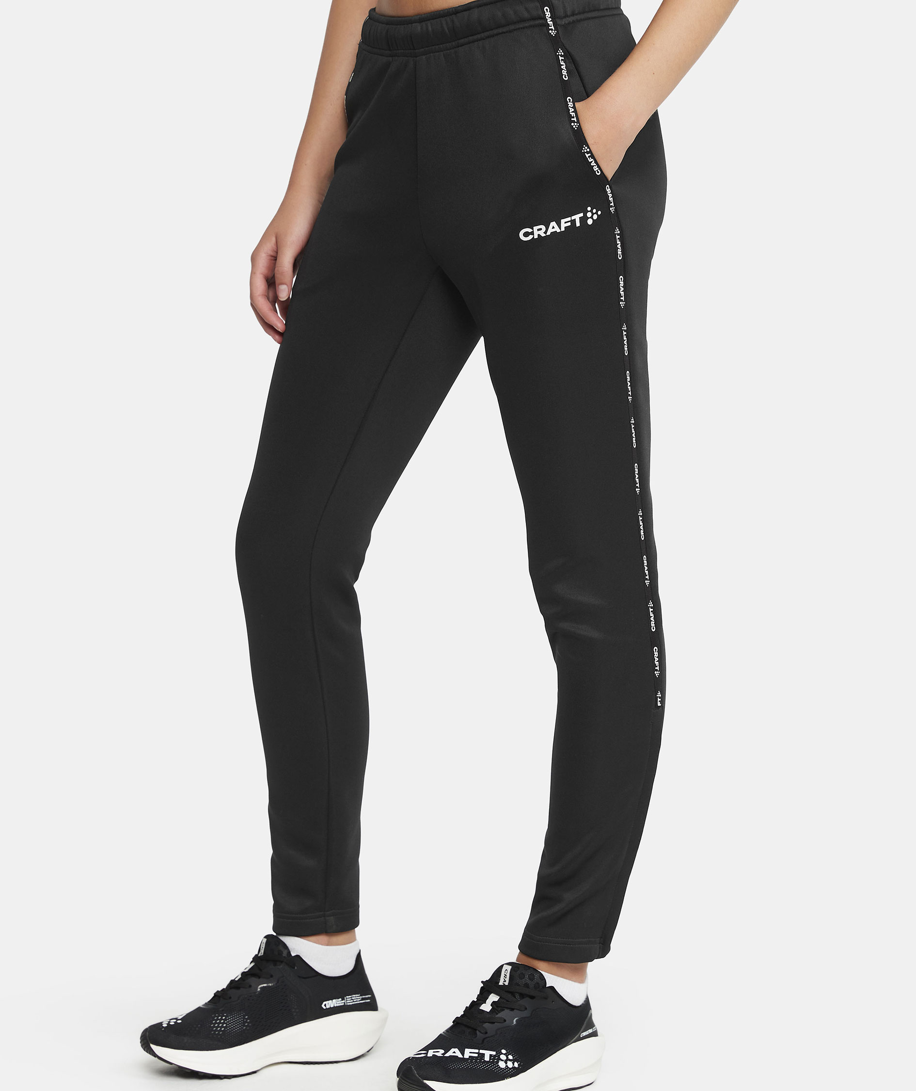 Craft Squad 2.0 women's training pants, Black, large image number 5
