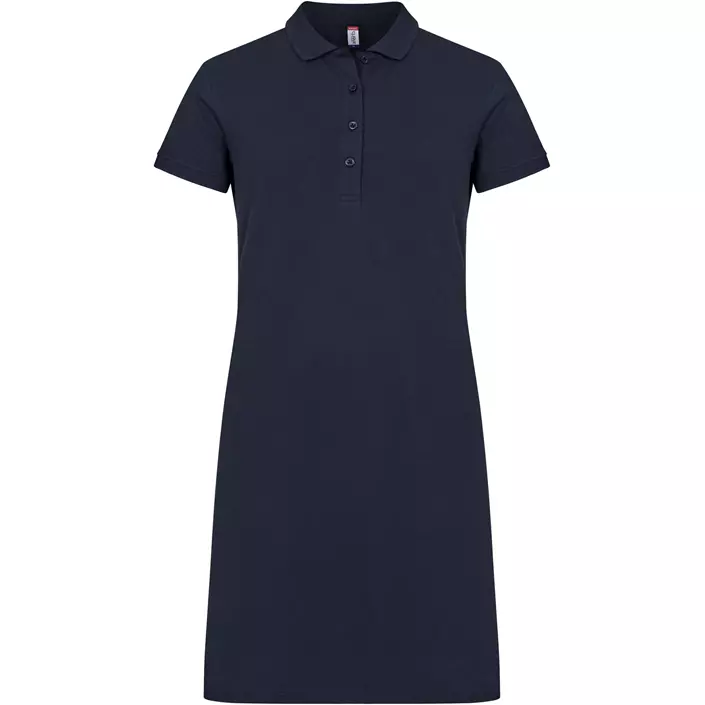Clique Marietta dame polo kjole, Dark navy, large image number 0