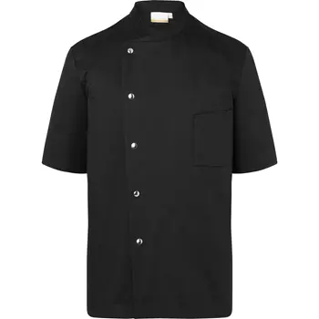 Karlowsky Gustav short-sleeved chef jacket, Black