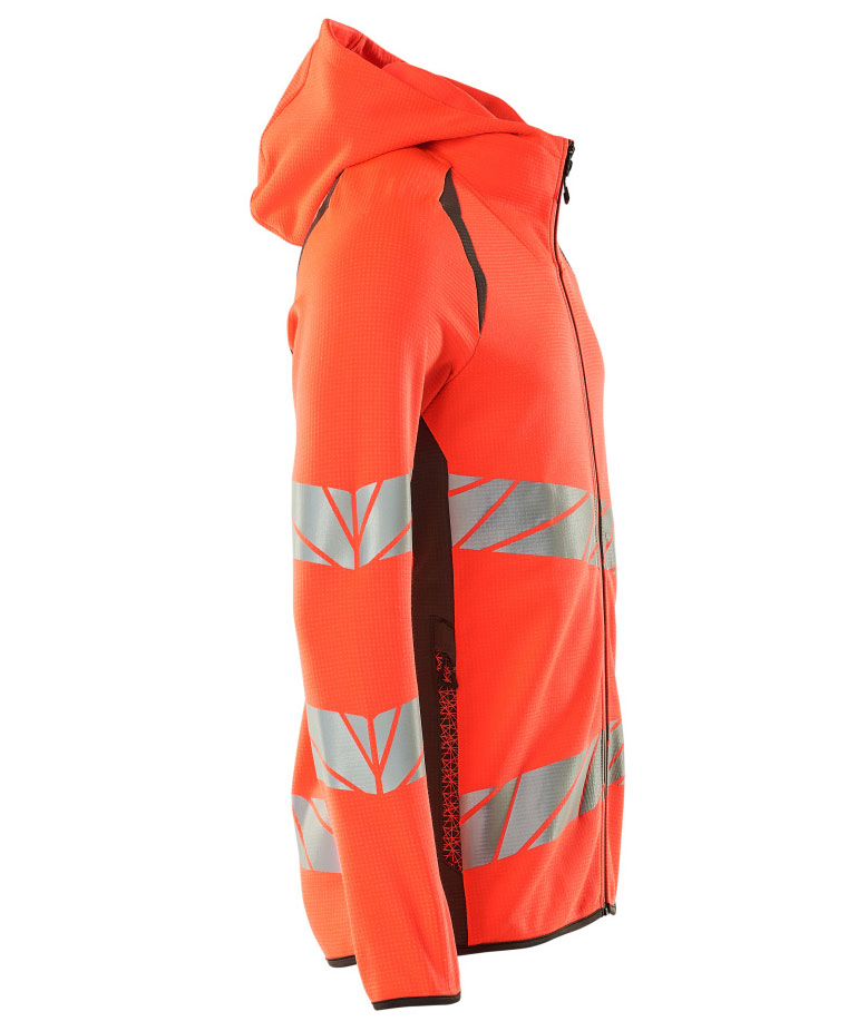 Mascot Accelerate Safe h&aelig;ttetr&oslash;je, Hi-vis R&oslash;d/M&oslash;rk antracit, large image number 2