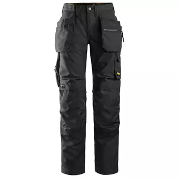 Snickers AllroundWork women's craftsman trousers, Black