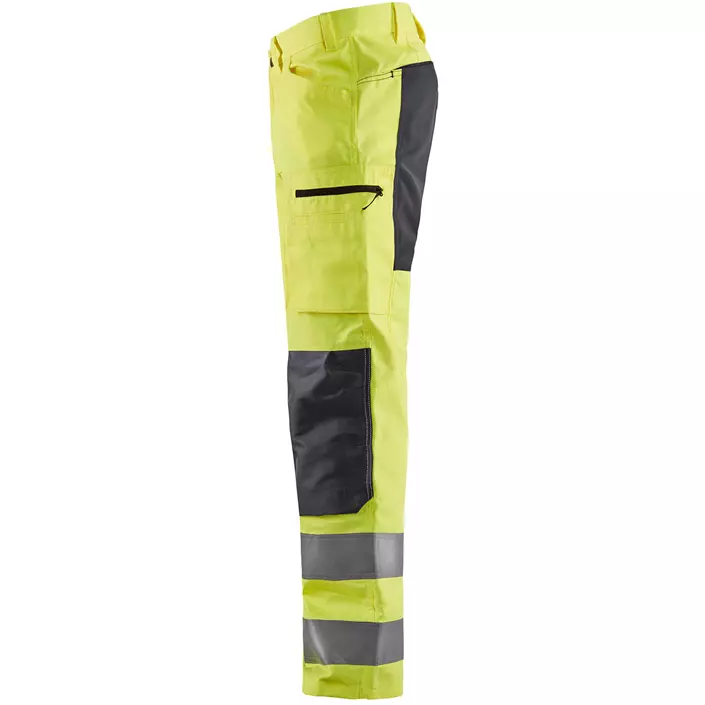 Blåkläder arbejdsbukser, Hi-vis Gul/Grå, large image number 2
