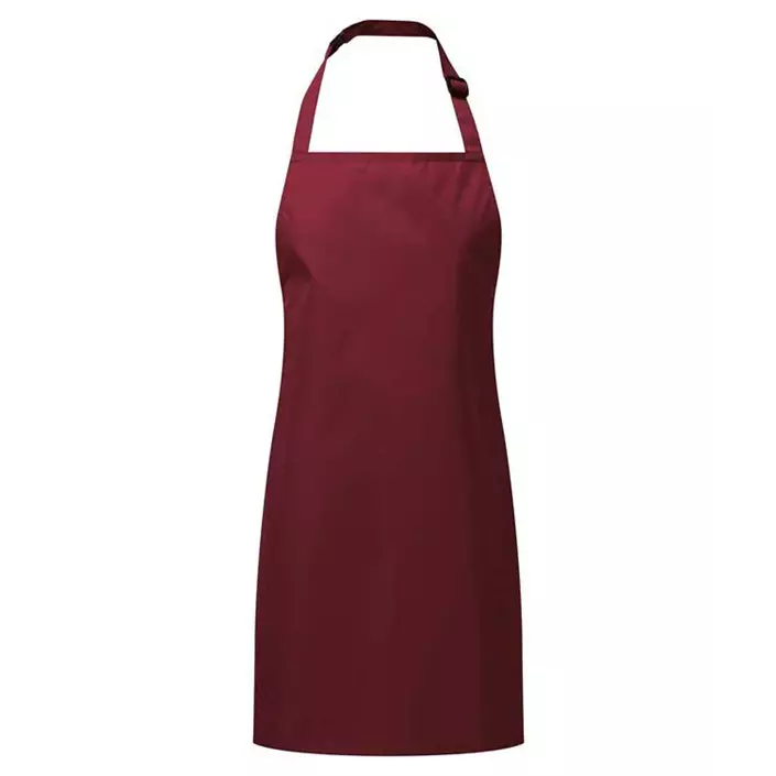 Premier P145 bib apron for kids, Burgundy, large image number 0