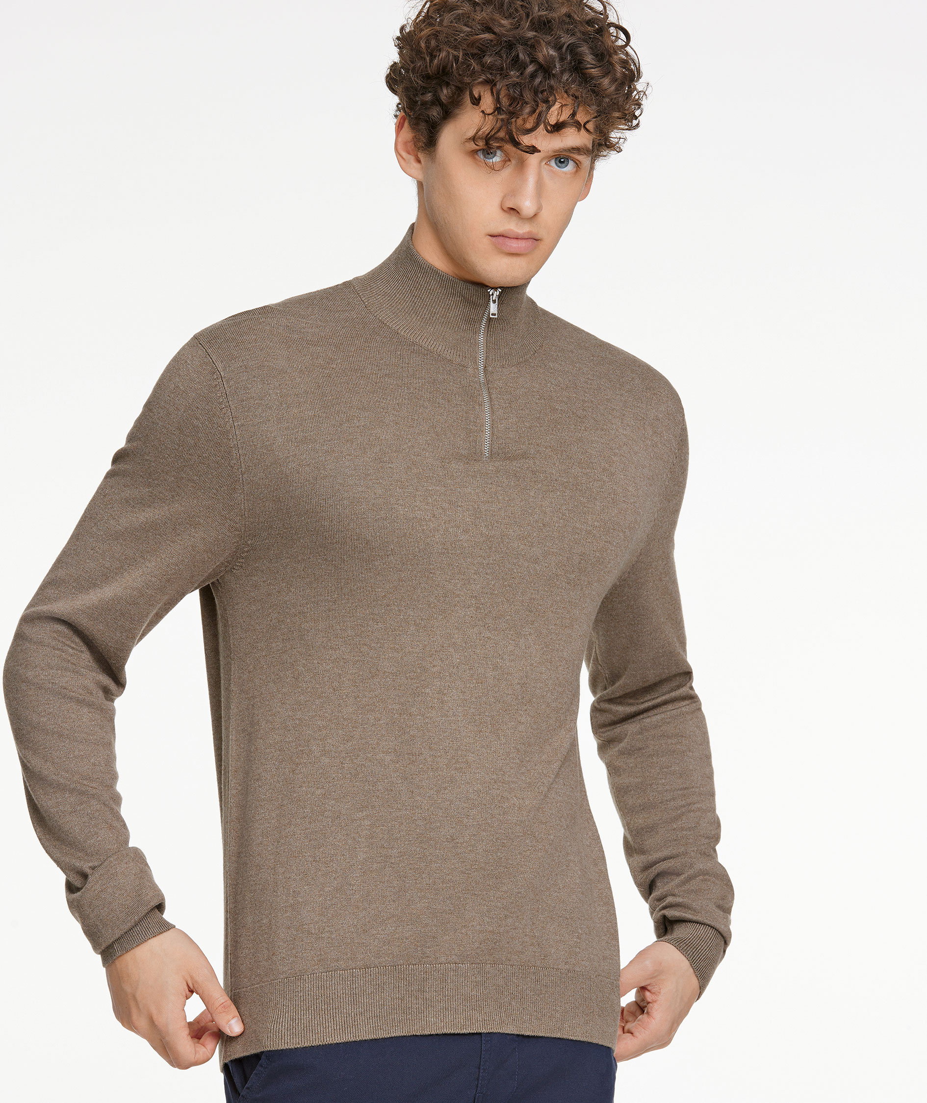 Lindbergh Strickpullover, DK Sand Mel, large image number 4