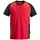 Snickers T-Shirt 2550, Chili rot/schwarz, Chili rot/schwarz, swatch