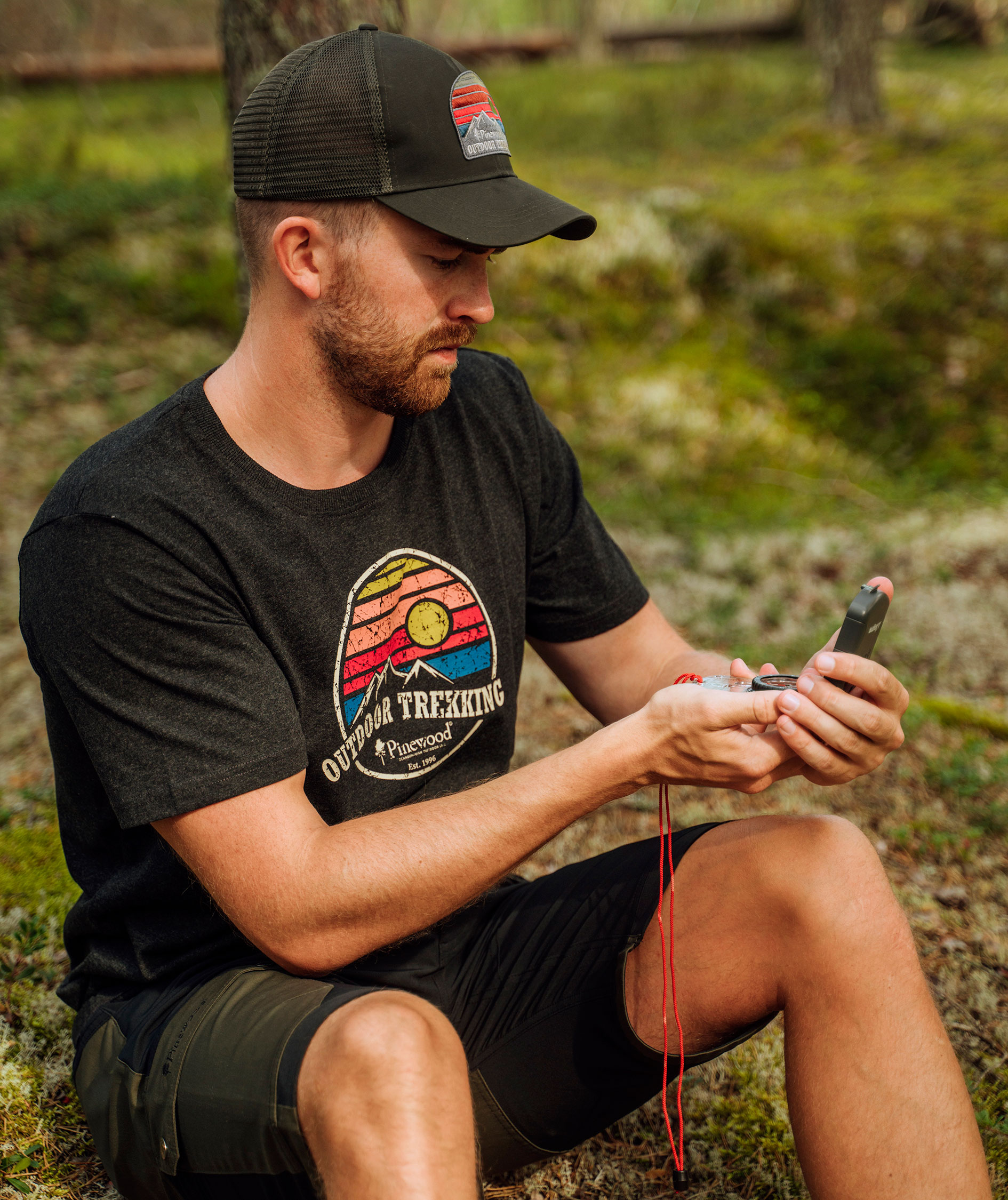 Pinewood Mesh cap, Moss green, Moss green, large image number 3