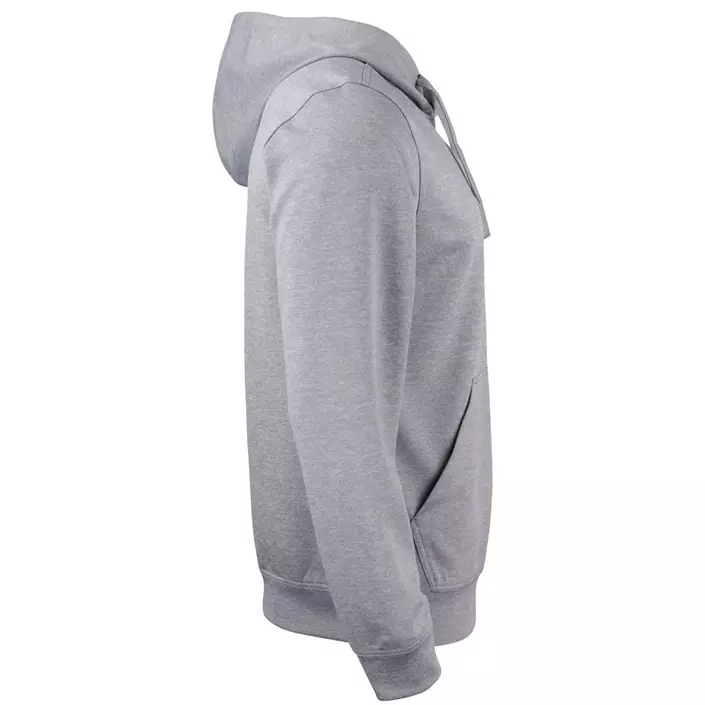 Clique Basic Active  hoodie, Grå Melange, large image number 4