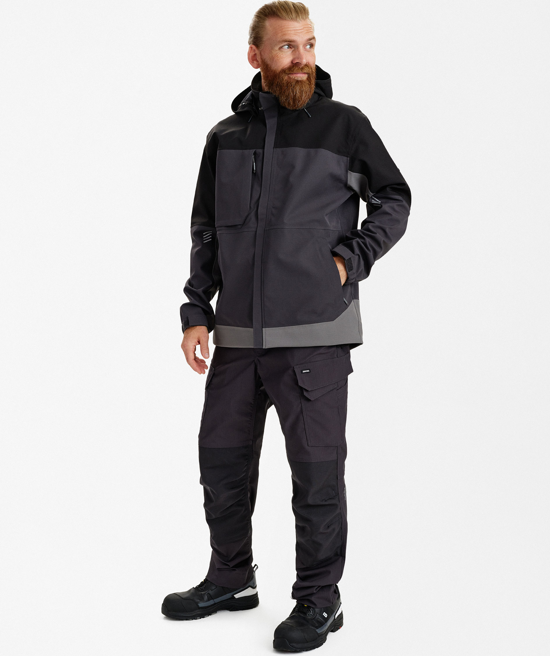 Engel Entire skaljacka, Anthracite Grey/Black, large image number 2