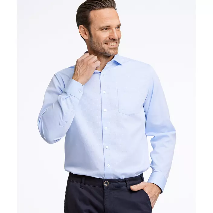 JACK'S Structure Regular fit skjorta, Light blue, large image number 5