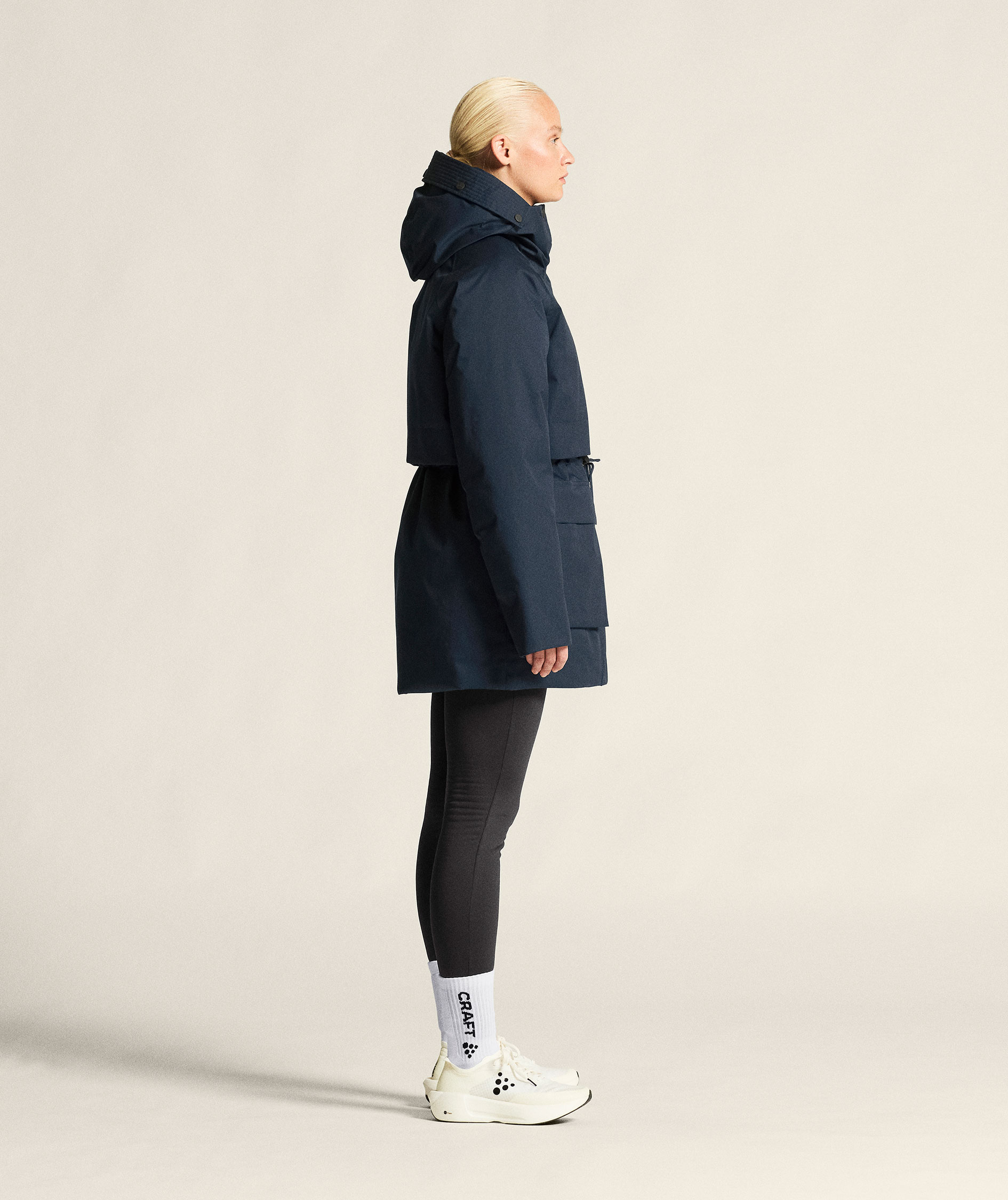 Craft Urban vinter dame parkajakke, Blaze, large image number 12