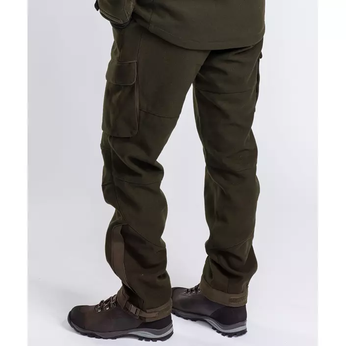 Pinewood Furudal Hunters bukser med uld, Moss green, large image number 4