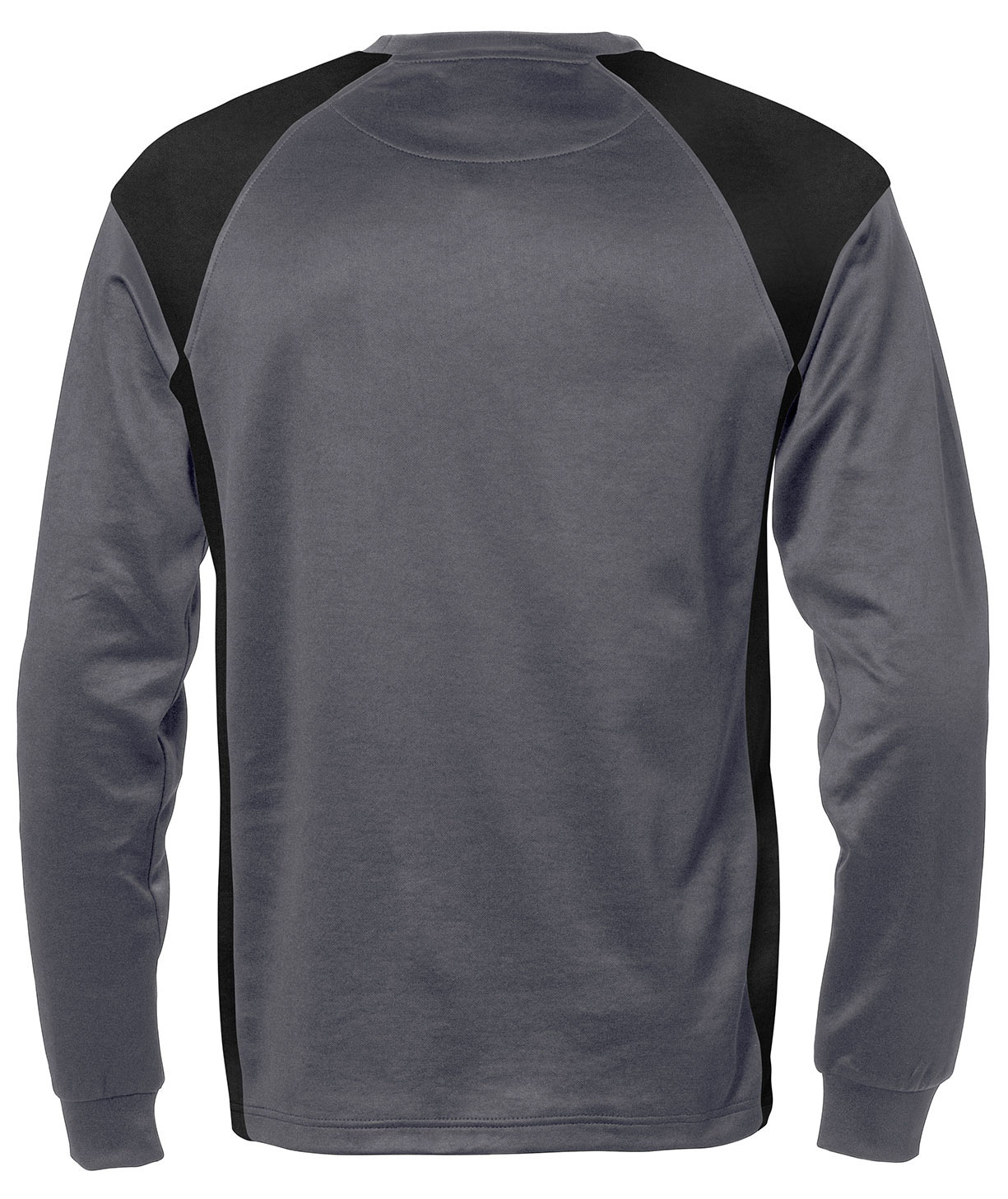 Fristads long-sleeved T-shirt 7071 THV, Grey/Black