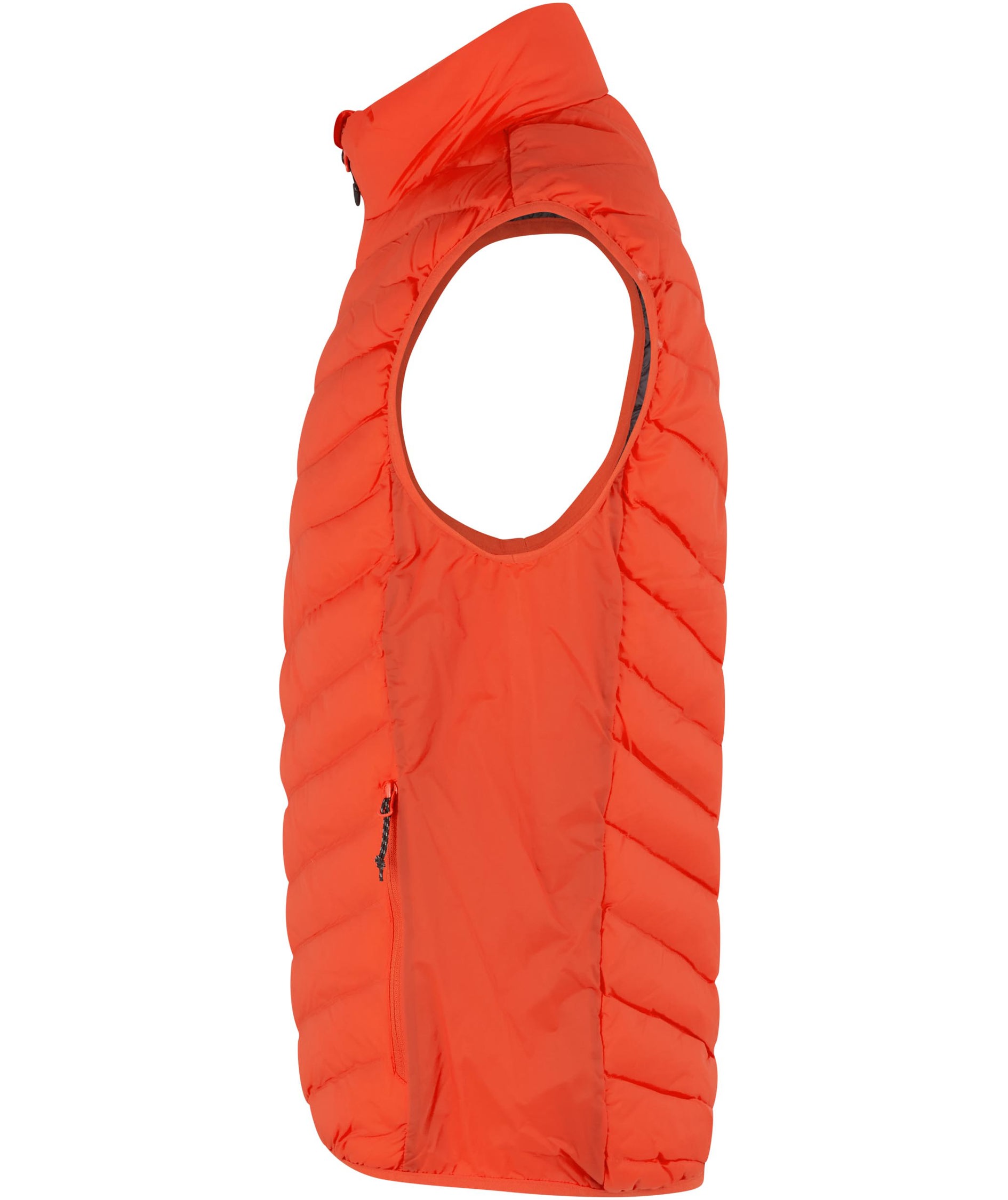 ID Stretch quilted vest, Orange, large image number 2