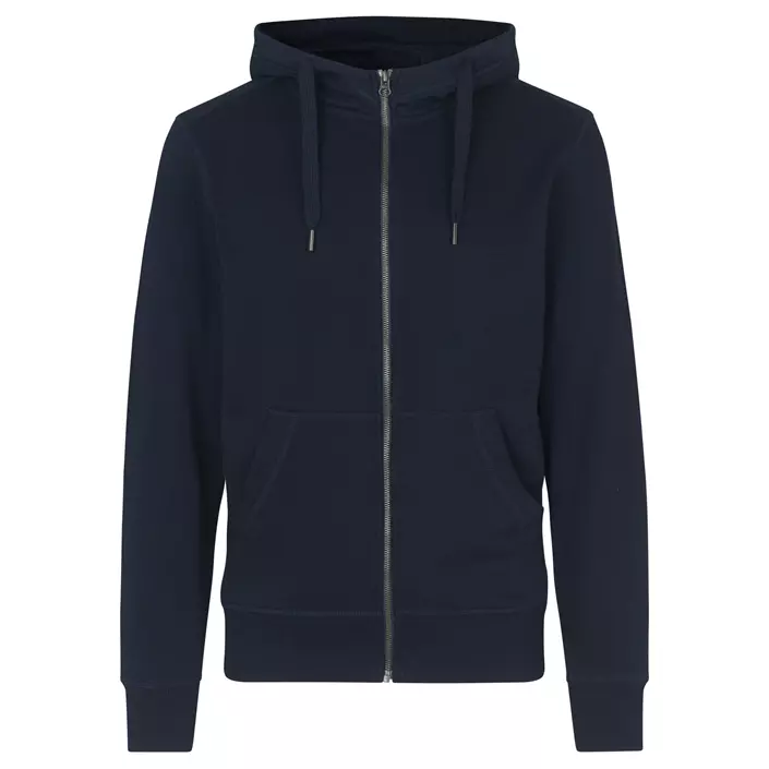 ID hoodie with zipper, Navy, large image number 0