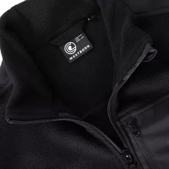 Westborn women's microfleece jacket, Black