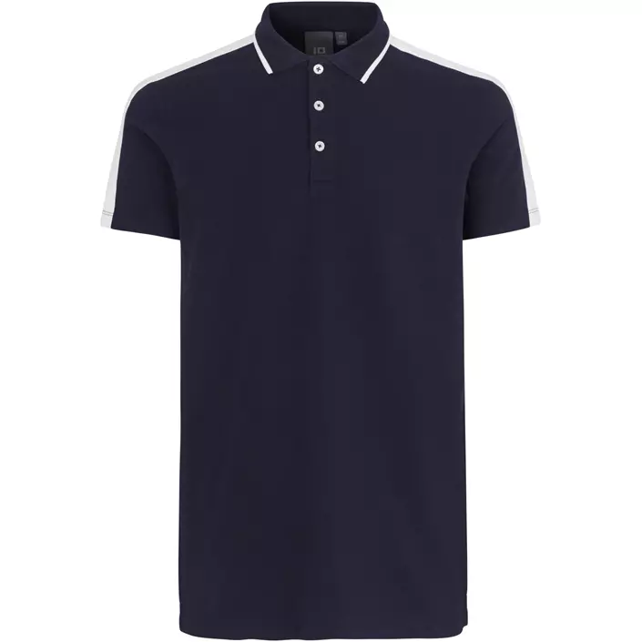 ID polo T-skjorte, Navy, large image number 0