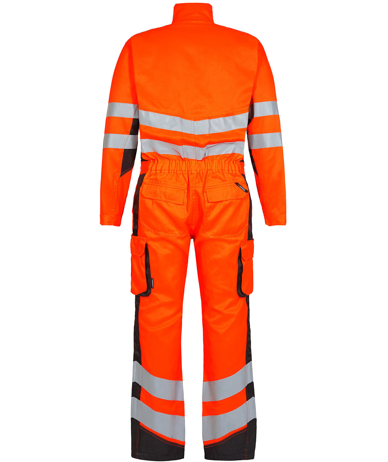 Engel Safety Light coverall, Hi-vis orange/Grey
