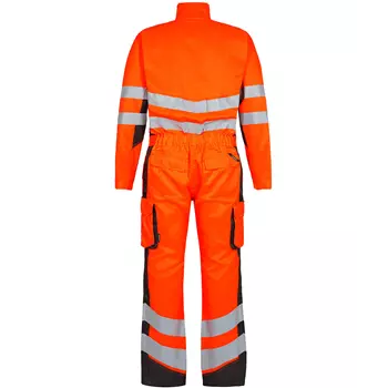 Engel Safety Light Overall, Hi-vis orange/Grau