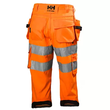 Helly Hansen Alna 3/4 Handwerkerhose, Hi-vis Orange/charcoal