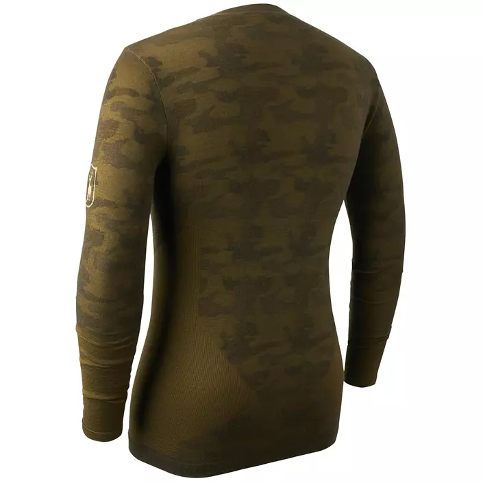 Deerhunter Camou baselayer trøje med merinould, Beech Green, large image number 1