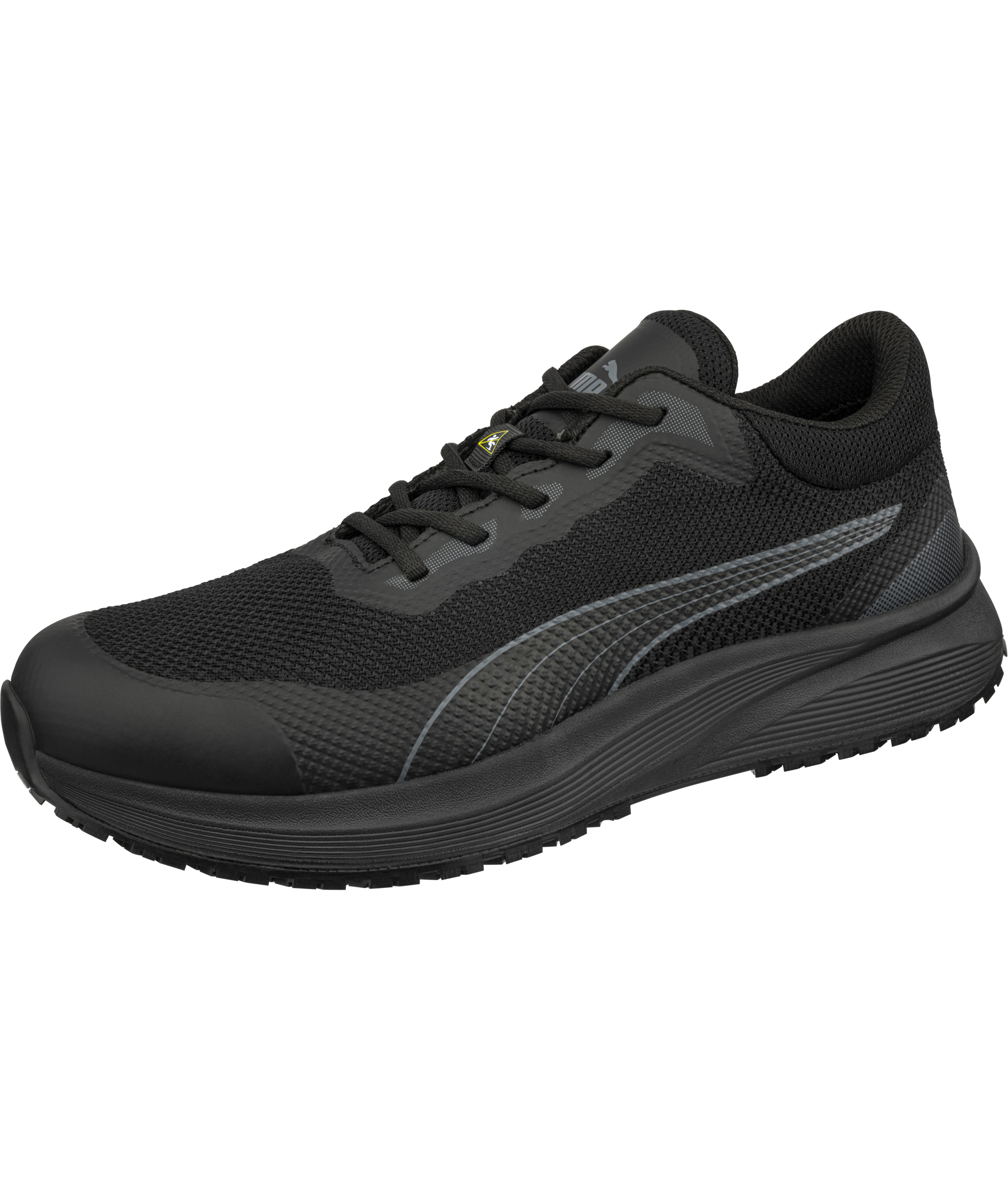 Puma Spark arbejdssko O1, Black, large image number 2