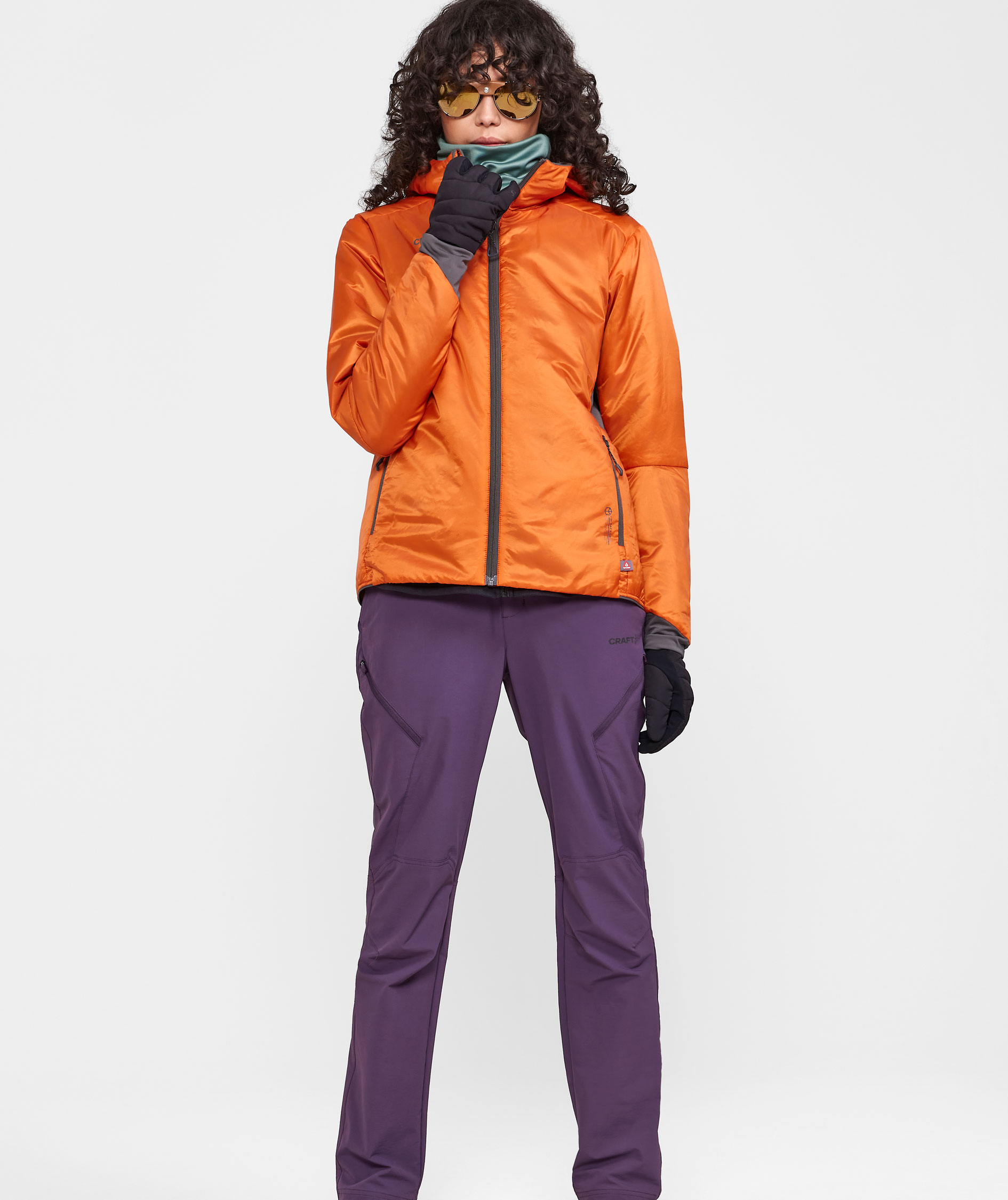 Craft ADV Explore women's lightweight jacket, Chestnut, large image number 3
