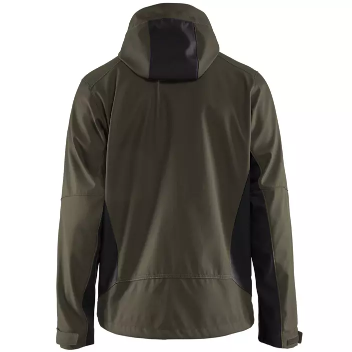 Blåkläder Unite softshell jacket, Olive Green/Black, large image number 1