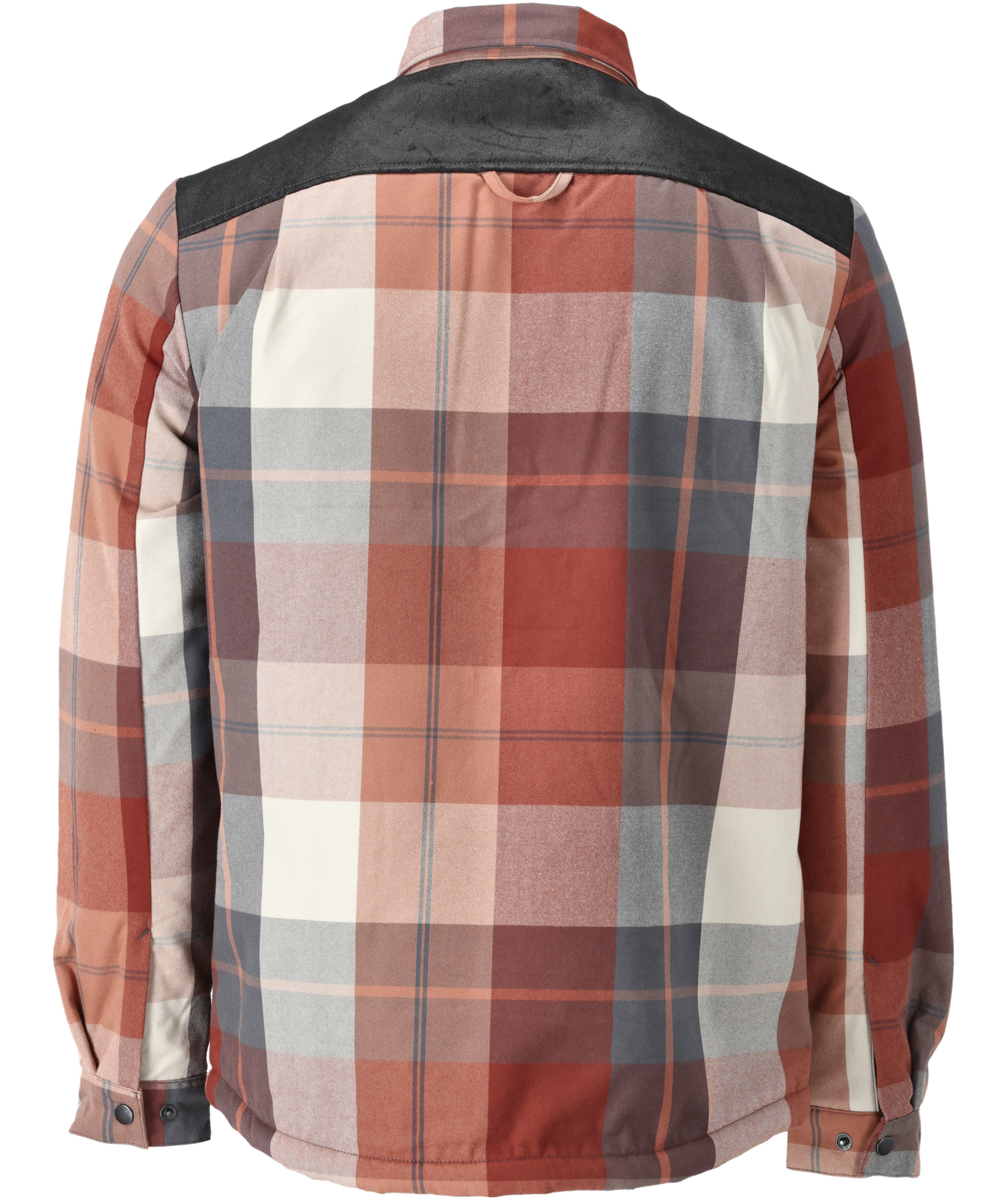 Mascot Customized flannel shirt jacket, Autumn red