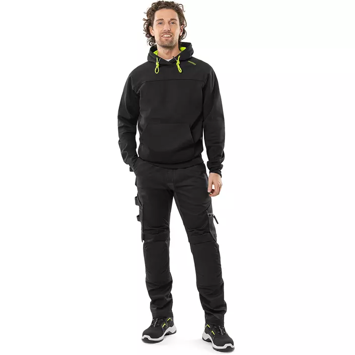 Fristads Green arbejdsbukser 2905 GWM, Sort, large image number 1