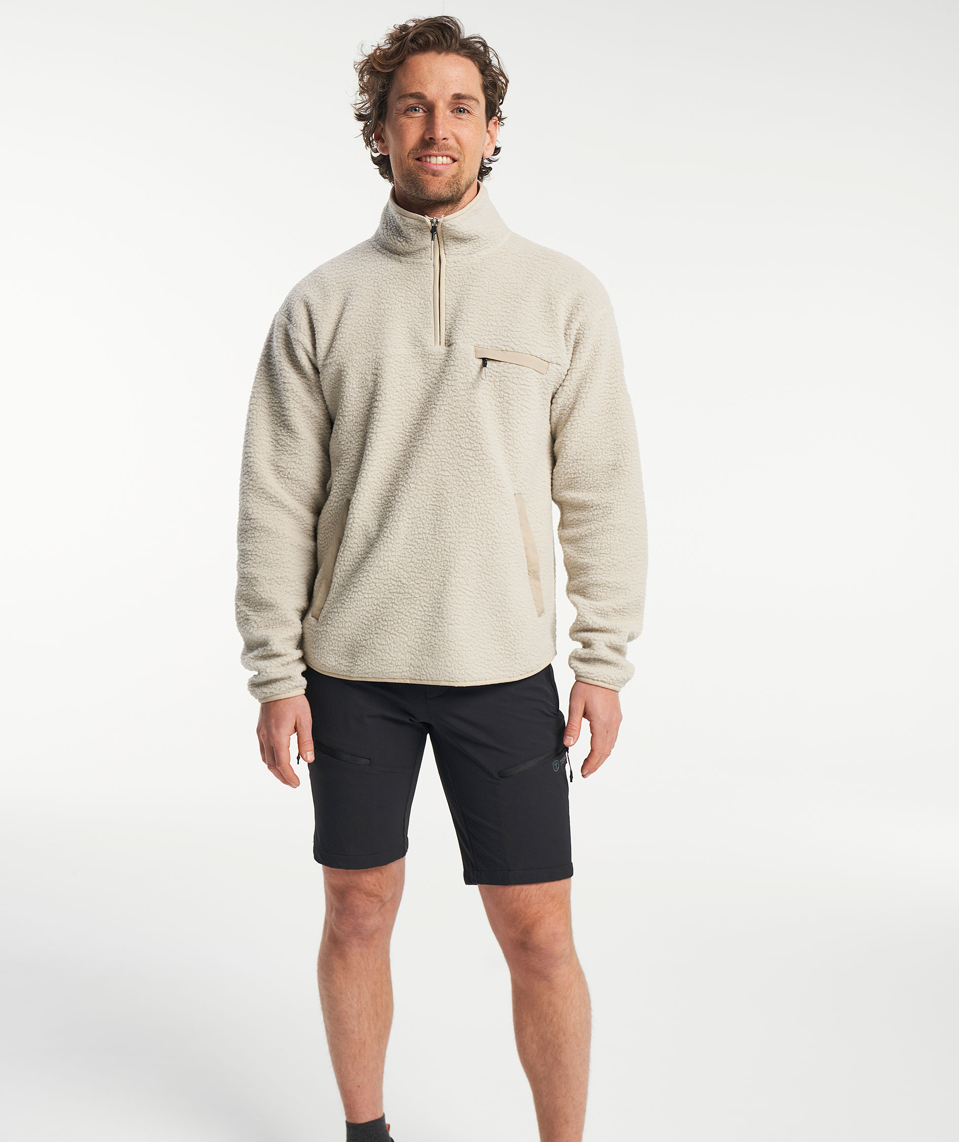 Tenson Yoke pile fleece Halfzip
