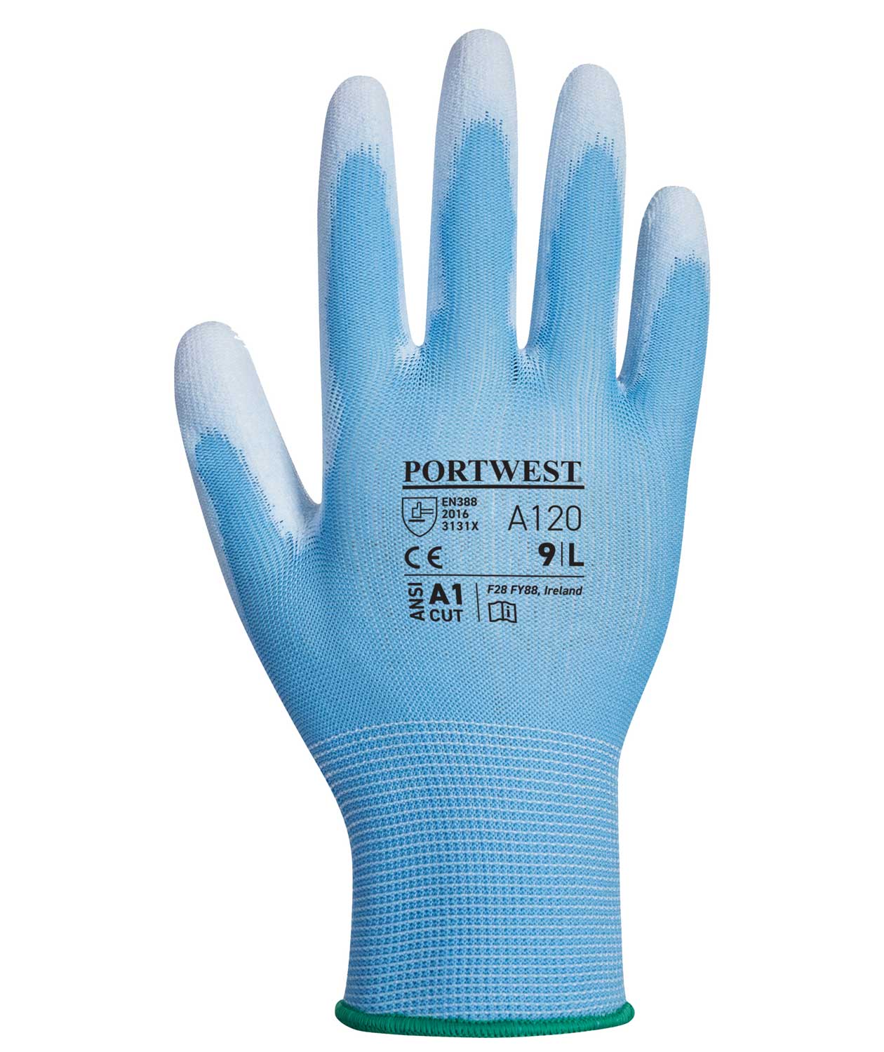 Portwest A120 work gloves, Blue, large image number 1