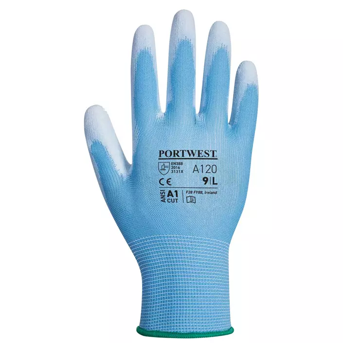 Portwest A120 work gloves, Blue, large image number 1