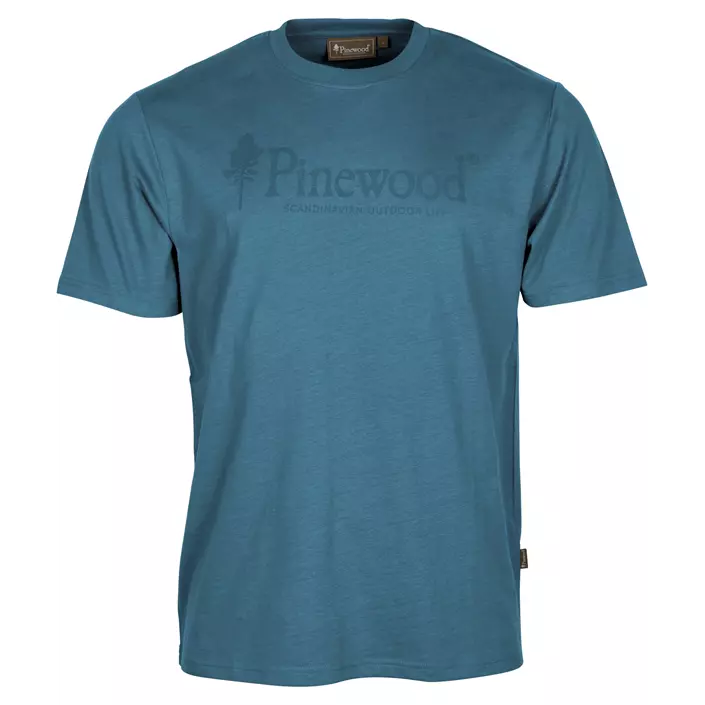 Pinewood Outdoor Life T-shirt, Azur Blue, large image number 0