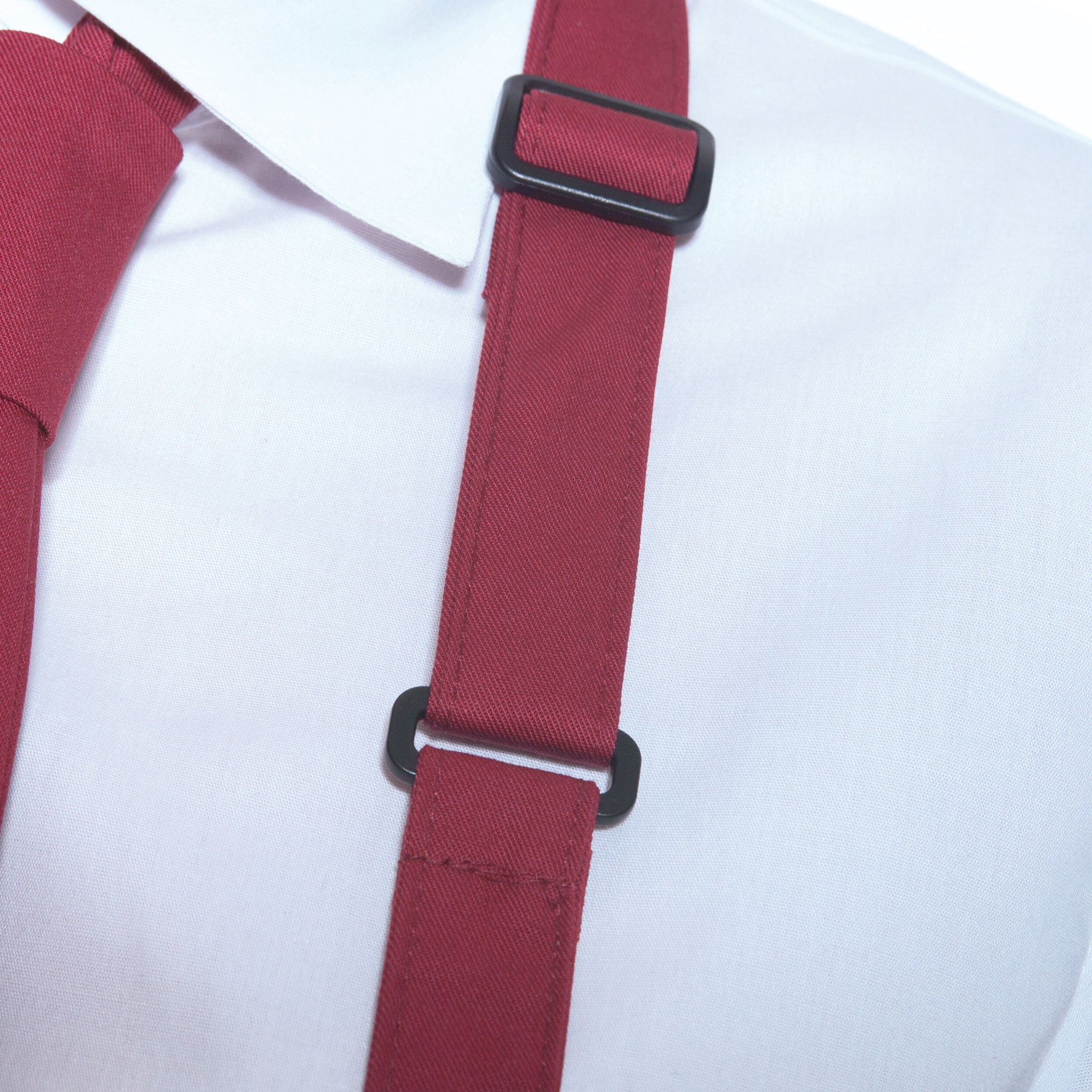 Karlowsky oversized Sch&uuml;rze mit Tasche, Bordeaux