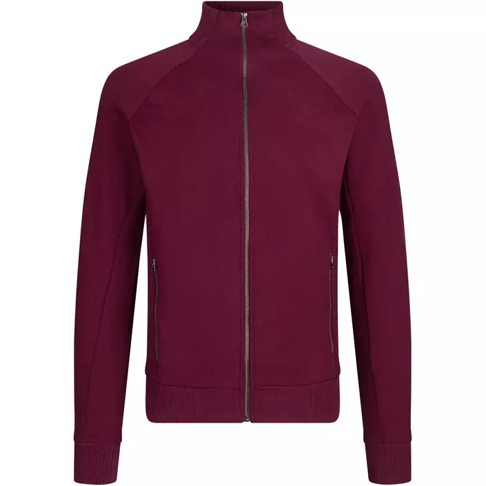 ID sweat cardigan, Bordeaux, large image number 0