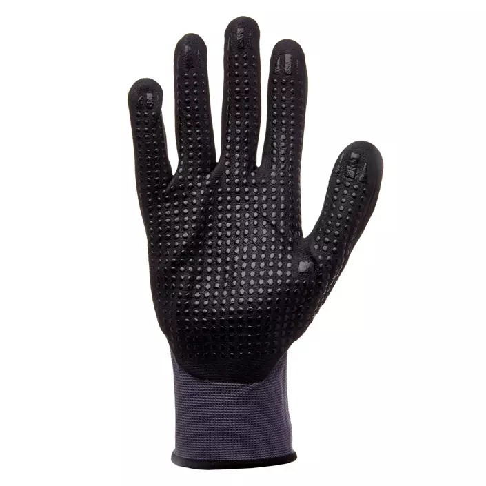 Kramp 1.004 work gloves with dots, Grey, large image number 1