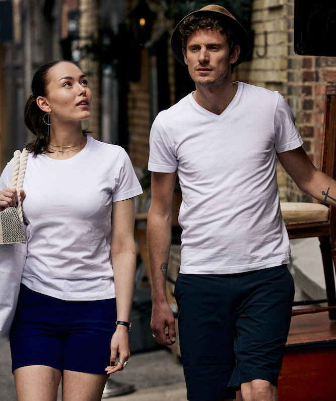 Clique Basic T-skjorte, Hvit