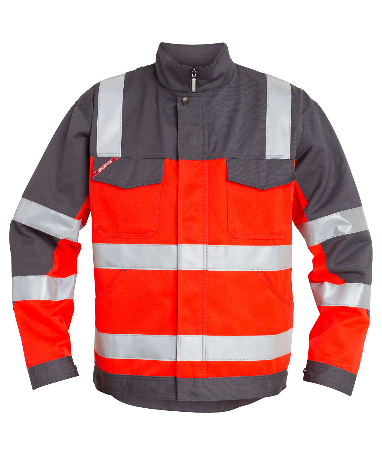 Engel arbetsjacka, Varsel r&ouml;d/gr&aring;