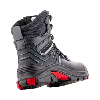 VM Footwear London vernestøvler S3, Svart/Rød