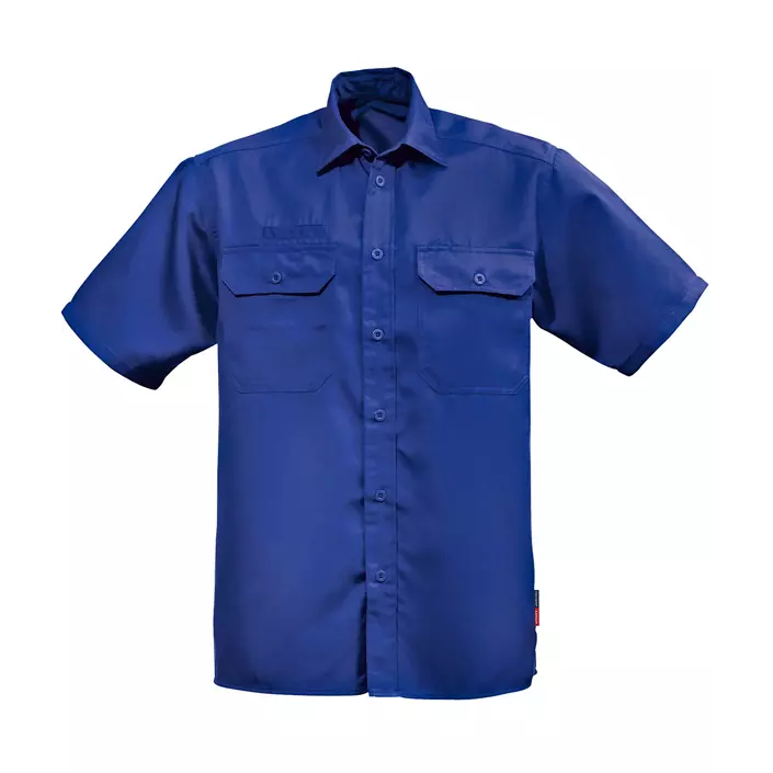 Kansas kortærmet arbejdsskjorte, Kongeblå, large image number 0