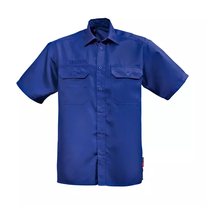 Kansas kortärmad arbetsskjorta, Kungsblå, large image number 0